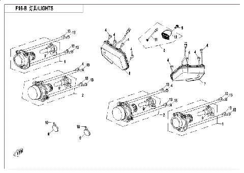 LIGHTS (WITHOUT TURN LIGHT)