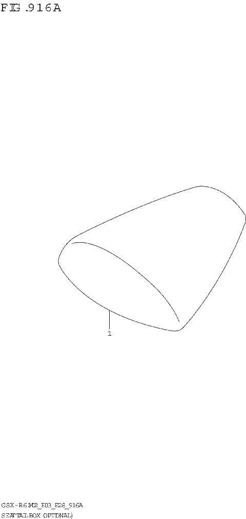 SEAT TAIL BOX (OPTIONAL)