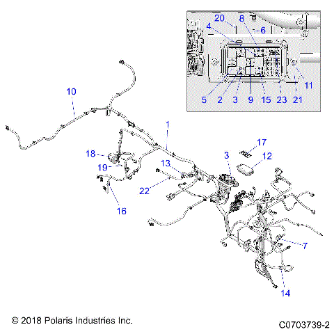 ELECTRICAL, WIRE HARNESSES - R20MAA57K1 (C0703739-2)