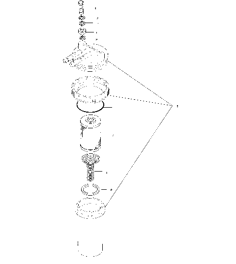 FUEL/WATER SEPARATOR - W025297D/W025297I (4975477547B10)