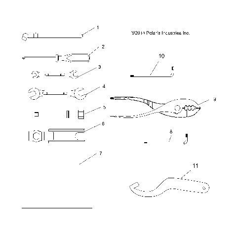 TOOLS, TOOL KIT - A15SDA57FH (49ATVTOOL15UTE)