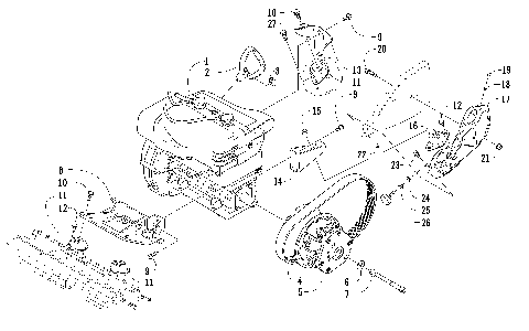 ENGINE AND RELATED PARTS [87651]