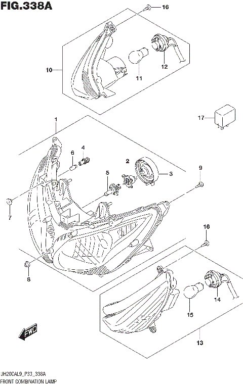 FRONT COMBINATION LAMP