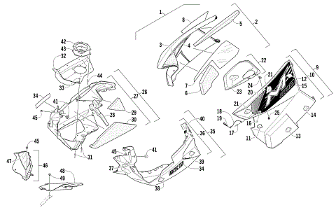 SKID PLATE AND SIDE PANEL ASSEMBLY