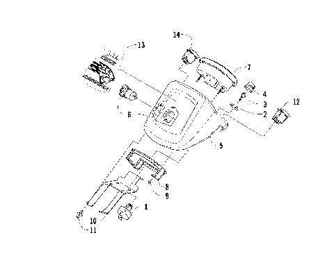 INSTRUMENT POD ASSEMBLY [96458]