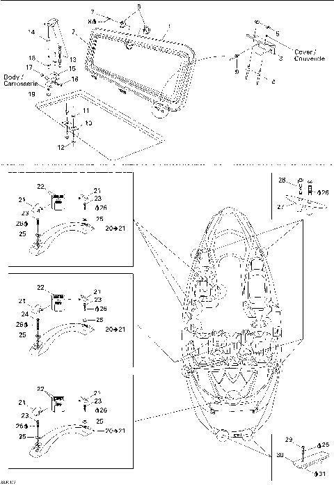 09- Central Cover and Accessories