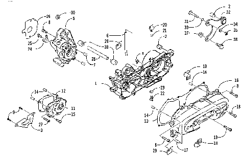 CRANKCASE ASSEMBLY [78558]