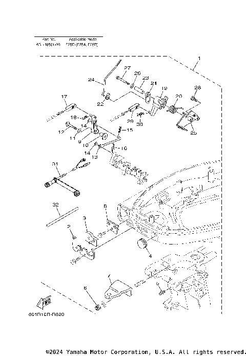 REMOTE CONTROL ATTACH F25A F25B