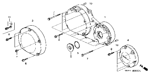 RIGHT CRANKCASE COVER