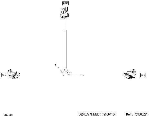 08- Electric - Taillight Wiring Harness - 710007124
