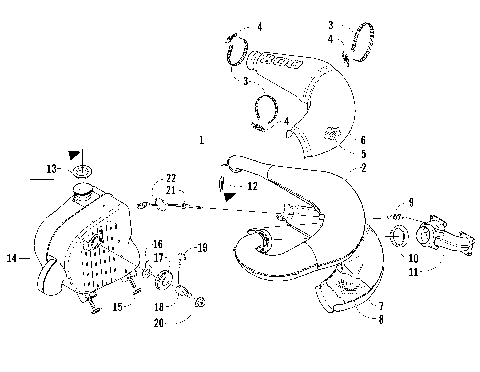 EXHAUST ASSEMBLY [86811]
