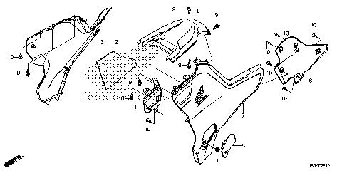 SIDE COVER@TANK COVER