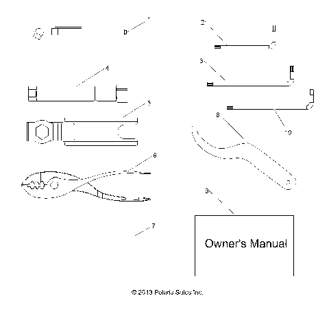 REFERENCE, OWNERS MANUAL AND TOOL KIT - Z16VDE99FM/NM (49RGRTOOL14RZR1000)