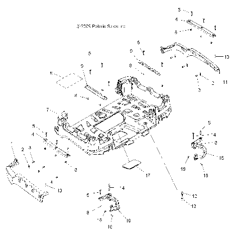 BODY, BOX, REAR - A09TN50AX/AZ (49ATVBOXRR09SPX25)