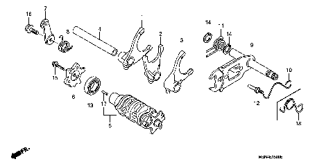 GEAR SHIFT DRUM@GEAR