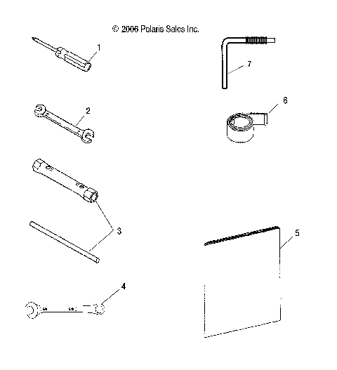 TOOL KIT - S07NT5BS/BSA/BE/BEA (49SNOWTOOL500XCSP)