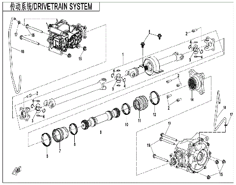 DRIVETRAIN SYSTEM