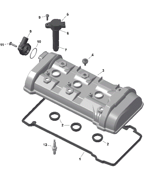 01- ROTAX - Valve Cover