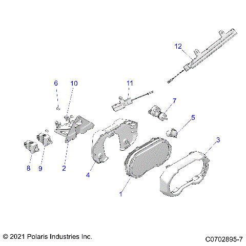 ELECTRICAL, DASH INSTRUMENTS AND CONTROLS - Z21R4D92AM/BM/AC/BC (C0702895-7)