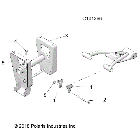 SUSPENSION, SUPPORT, MID - A19S6E57R1 [C101366]