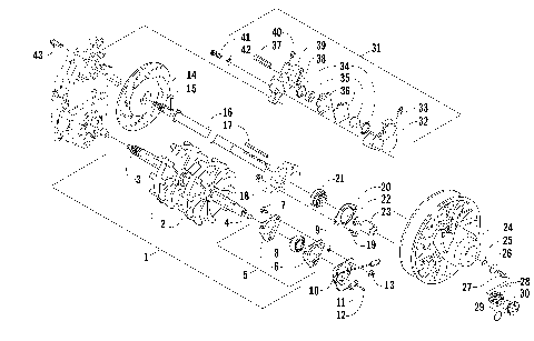 DRIVE TRAIN SHAFTS AND BRAKE ASSEMBLIES [86087]
