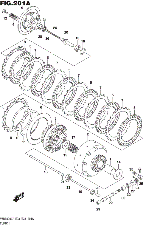 CLUTCH (VZR1800L7 E28)