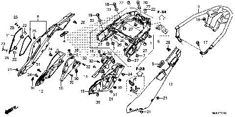 SIDE COVER@REAR CARRIER