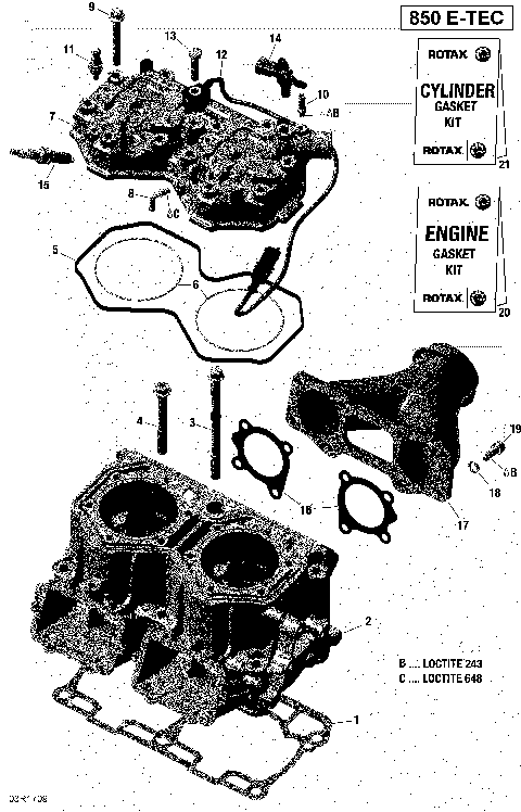 01- Cylinder And Cylinder Head - All Models