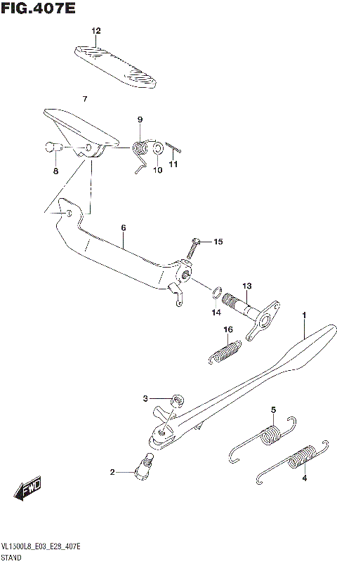 STAND (VL1500TL8 E03)