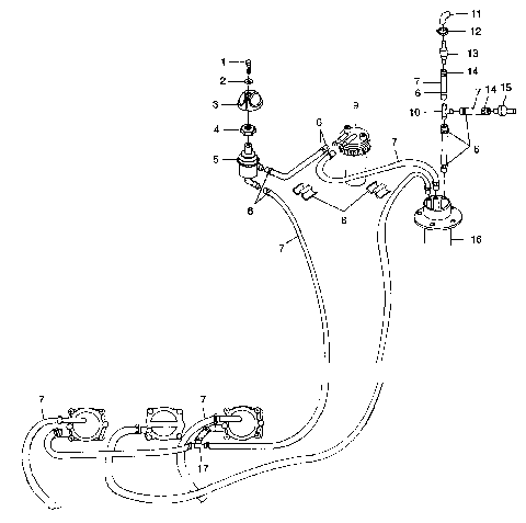 FUEL SYSTEM - I984590 (4946314631a010)