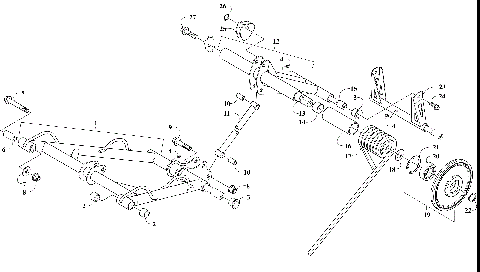 REAR SUSPENSION ARM ASSEMBLIES [108830]