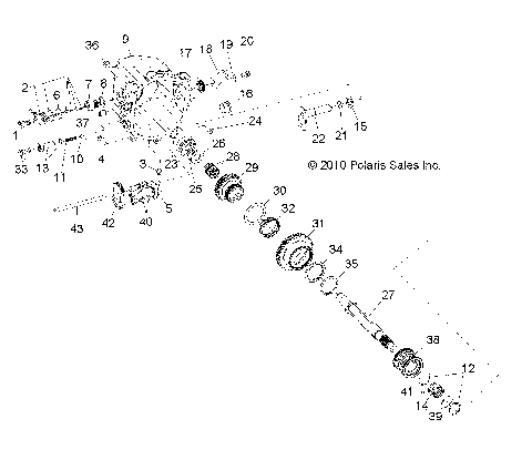 DRIVE TRAIN, MAIN GEARCASE INTERNALS 2 - Z14VE76AD/7EAL/7EAW/EAJ/EAU (49RGRTRANSINTL211RZRS)