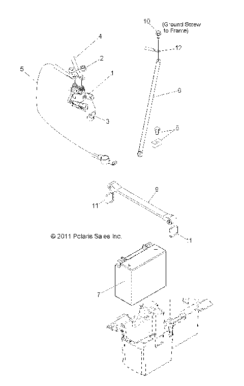ELECTRICAL, BATTERY - R12XE7EFX (49RGRBATTERY12RZR4I)