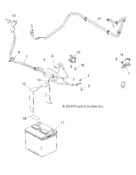 ELECTRICAL, BATTERY - R15RTA/E87 ALL OPTIONS (49RGRBATTERY15900XP)
