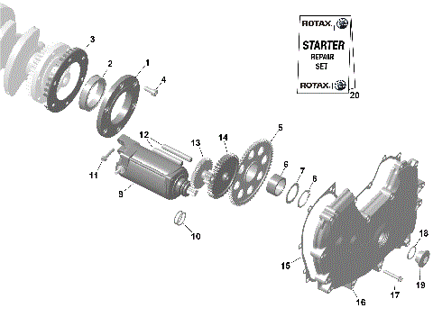 01- ROTAX - E-Starter