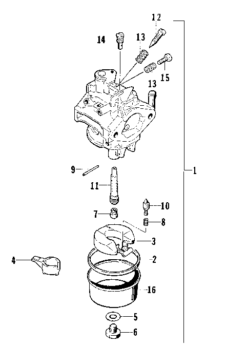 CARBURETOR ASSEMBLY [74872]