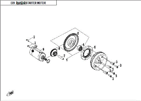 STARTER MOTOR