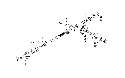 SECONDARY DRIVE ASSEMBLY [96546]