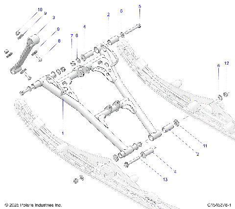 SUSPENSION, TORQUE ARM, FRONT - S26TLC8MS (C1545378-1)