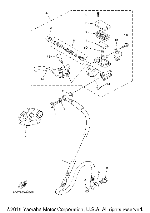 FRONT MASTER CYLINDER