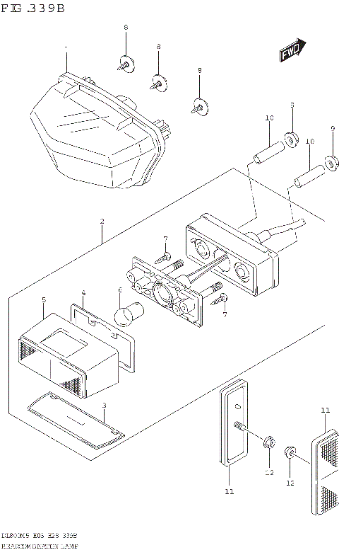 REAR COMBINATION LAMP