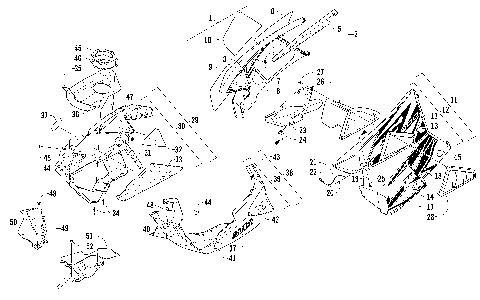 SKID PLATE AND SIDE PANEL ASSEMBLY [95719]