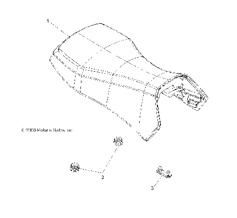 SEAT - A07LB27AA/AC/LH27AA/AB/AC/AD/AL (49ATVSEAT07HAWK)