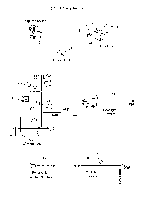 ELECTRICAL, HARNESSES and COMPONENTS - S09NT5BS/BE/BSF/NU5BS/BE (49SNOWELECT09TRLTRG)