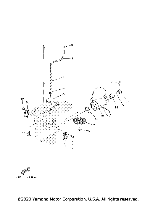 LOWER CASING DRIVE 2
