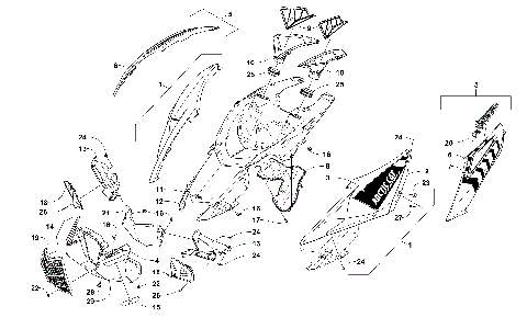 HOOD ASSEMBLY [105013]