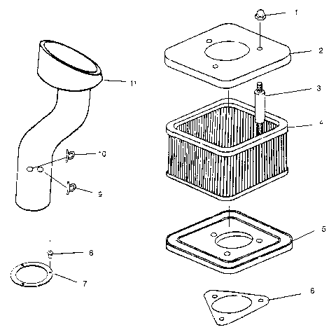 AIR VENT SLX 780 B964287 and Intl. SLX 780 I964287 (4937443744B007)