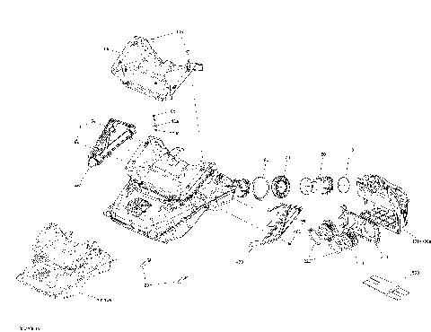 02- Air Intake - 600HO E-TEC Except Tundra