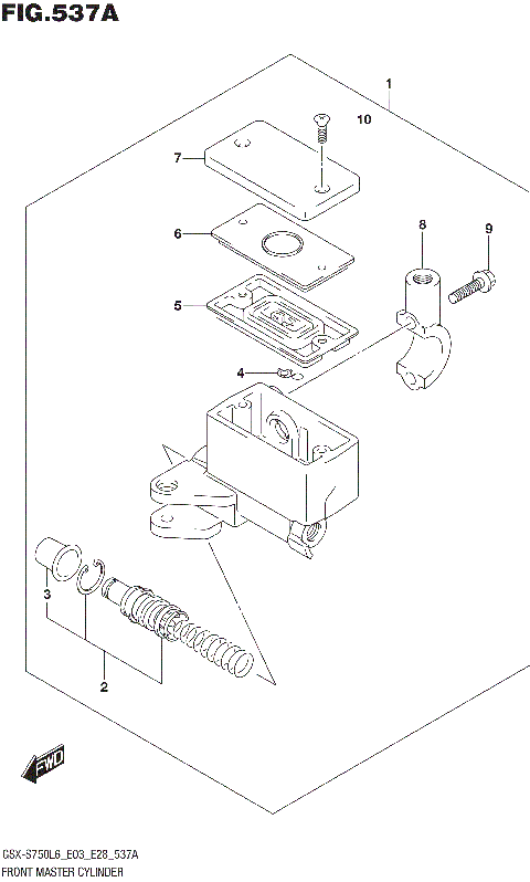 FRONT MASTER CYLINDER