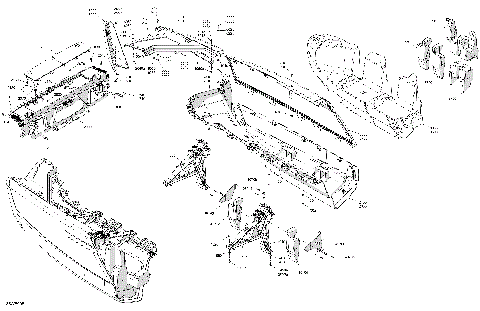 05- HULL - Front Deflector Float and Front Bumper